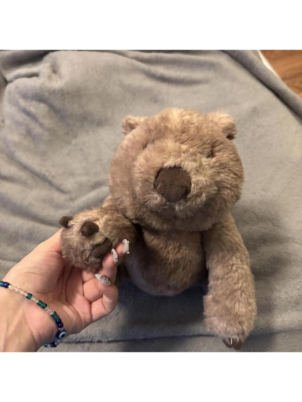 Jellycat Brown and Grey Stuffed-animal